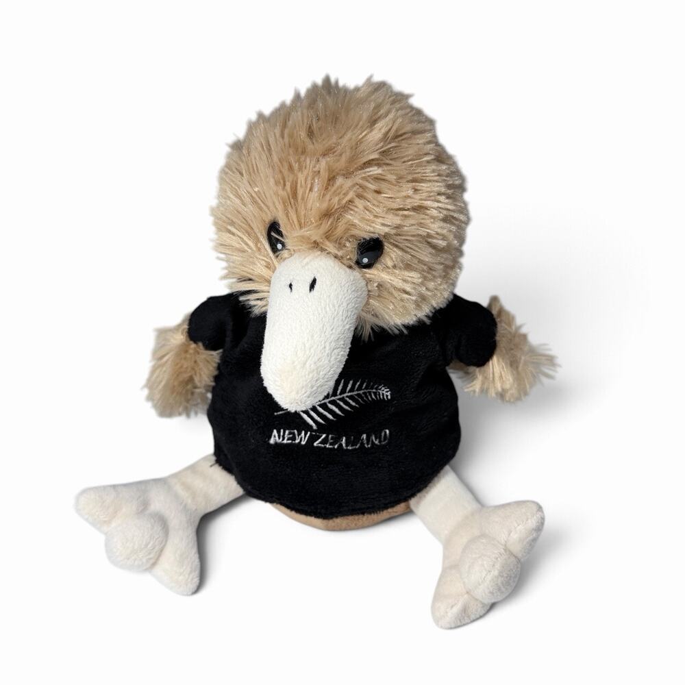 New Zealand Kiwi Bird Plush Black Hoodie Souvenir 8 in ProKiwi 2019